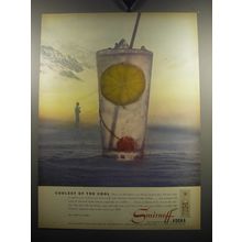 1957 Smirnoff Vodka Ad - Coolest of the cool