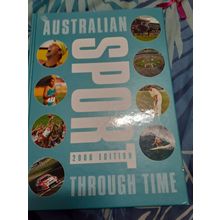 2006 australian sports through time huge hard cover book excellent condition