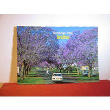 MARY STREET, GRAFTON, N.S.W. AUSTRALIA used postcard c.1980 pm =