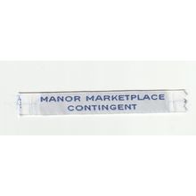 Scout Nametape UK - Manor Market Place Contingent (BY448)