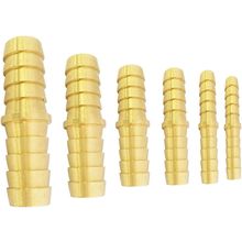 Brass Hose Barb Fitting Union/Splicer/Mender/Joiner Assortment Kits, 3/16" 1/4"