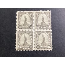 ICOLLECTZONE US 566 blocks VF top 2 hinged/ bottom NH