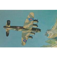 Avro Lancaster B.1 Battle Of Britain Memorial Flight Lincs Plane Photo Postcard