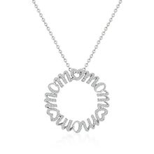 Mom Circle Pendant