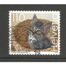 Switzerland 2023 110c Cat, used.