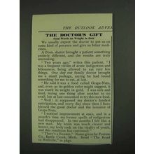 1908 Postum Drink Ad - The Doctor's Gift