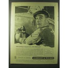 1955 Albright & Wilson Chemicals Ad - Still working at top pressure