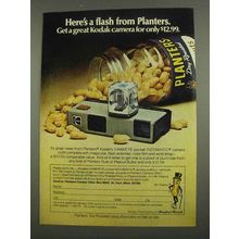 1974 Planters Nuts Ad - Here's a Flash From