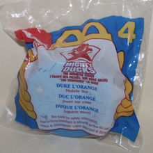 1997 McDonalds Disney's Mighty Ducks #4 Duke L'Orange Mint in Package