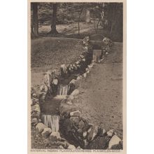 Waterval Ingang Plasmolen Mook Antique German Postcard