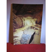 FROZEN RIVER, GOUGH'S CAVE, CHEDDAR, SOMERSET unused postcard #