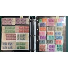 Early Plate Block Collection - High Catalog Value * Stuart Katz