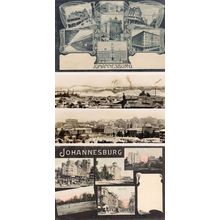Johannesburg Widescreen & Greetings 3x South Africa Postcard s