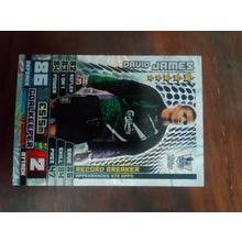 match attax 14/15 record breaker david james no.433