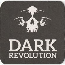 BEER MAT - DARK REVOLUTION BREWERY (SALISBURY) - (Cat No 001) - (2017)