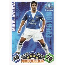 Match Attax 2009/2010 Mikel Arteta Everton