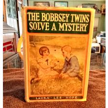 The Bobbsey Twins Solve A Mystery By Laura Lee Hope WDustjacket 1934 Great Shape