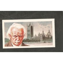 Brooke Bond Tea Card Famous People #23 David Lloyd George