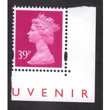 Y1708v 39p Br Magenta DE LA RUE AOP Ex MS2146 - UNMOUNTED MINT GB Machin.