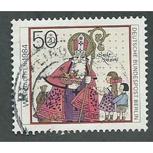 BERLIN -1984 50pf +20 'CHRISTMAS' FINE USED (EBID44-835)