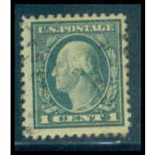 Used 498 1c George Washington Fine C3555