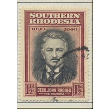 Southern Rhodesia Stamp Scott #58, Used
