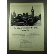 1973 British Tourism Ad - As Long As You're In the Area