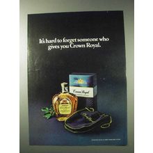 1978 Seagram's Crown Royal Whisky Ad - Hard to Forget