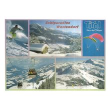 WESTENDORF, TIROL, AUSTRIA unused postcard multiview. 1995 #