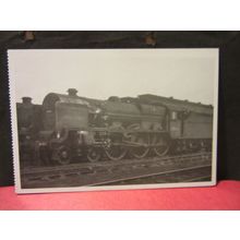 no 45546 steam engine, EDGE HILL, LIVERPOOL LANCASHIRE unused postcard railway =