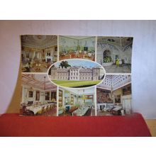 multiview, WOBURN ABBEY, BEDFODSHIRE used postcard =
