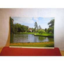 BALLARD LAKE, NEW MILTON, HAMPSHIRE used postcard by John Hinde 1989 pm =