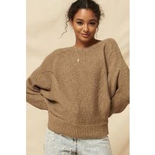 Women's A Ribbed Knit Sweater