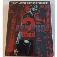 John Wick 2- New - Limited Edition Steelbook - Blu-Ray, DVD