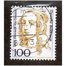 GER 1986 100pf 'FAMOUS WOMEN -LUISE HENRIETTE VON ORANIEN'FINE USED (EBID30-091)