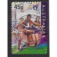 AUS 1996 45c(S/A) 'CENTENARY OF THE AFL' FINE USED (EBID63-073)