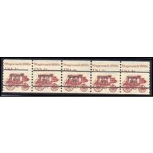 1898Ab 4c Stagecoach Fine MNH Dry Gum PNC 3/5 Gap 2L Z5142