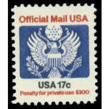 O130 17c Eagle Very Fine MNH G0716