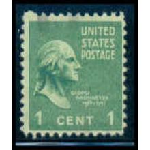 Used 804 1c George Washington Just Clears M08734