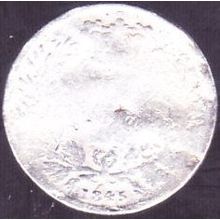 1845 Great Britain 6 Pence Silver Coin