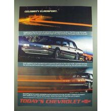 1986 Chevrolet Celebrity Eurosport Ad