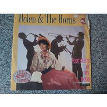 Helen & The Horns ‎– Footsteps At My Door (Helt 1) 1984 (EP)