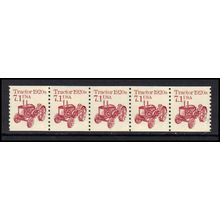 2127 7.1c Tractor Fine MNH Dry Gum PNC 1/5 X0734