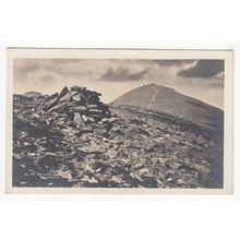 The Top of Skiddaw Lake District Postcard Cumbria Abraham's Series