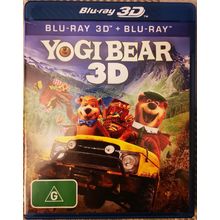 Yogi Bear 3D + 2D Blu Ray Dan Ackroyd Justin Timberlake Anna Faris T.J. Miller