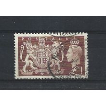 GB.SG512 £1 Royal Coat of Arms.Fine Used.Jul25
