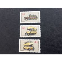 ICOLLECTZONE Germany Berlin 9N338-40 VF NH transportation