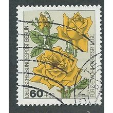 BERLIN -1982 60pf +30 'HUMANITARIAN - ROSES' FINE USED (EBID44-862)
