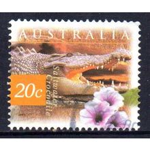 Australia 1997 Nature of Australia - Wetlands - Saltwater Crocodile 20c Used