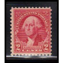 707 2c George Washington Average Plus MNH Z0543